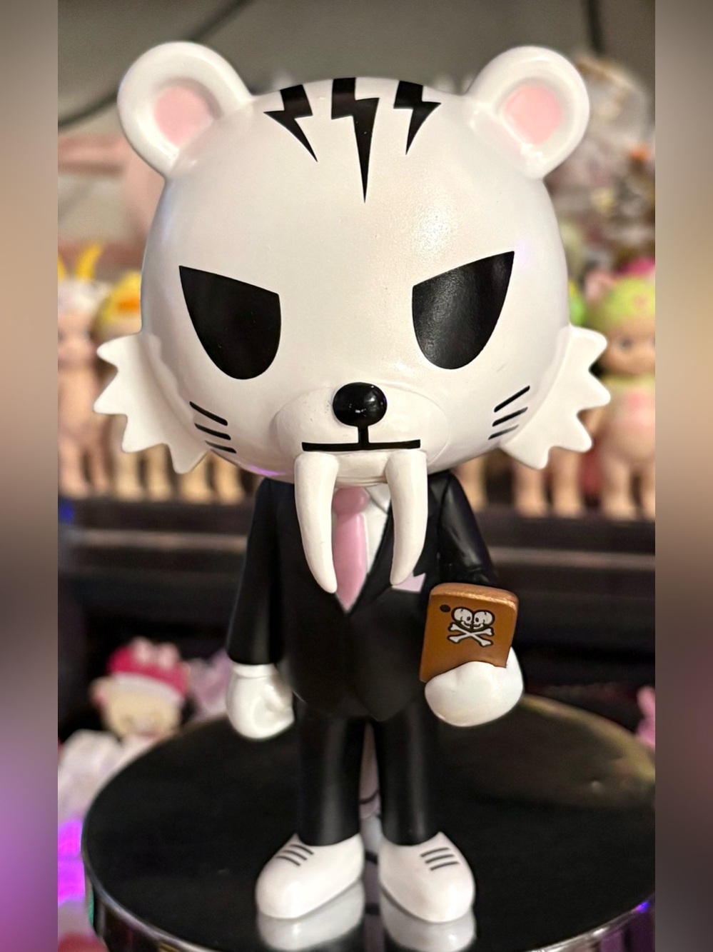 Tokidoki Salary Man Tiger Vinyl Iridescent 5.5" Collectible Art Figure